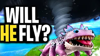 What Happens When KLOMBO Walks INTO A TORNADO? | Fortnite Mythbusters!