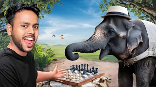 Living a day with the most intelligent elephant!🐘🧠
