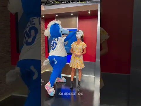 Blue Man's Amazing Prank