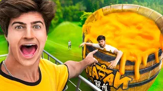 Construí Um Pote de Mel GIGANTE Pro Natanporai