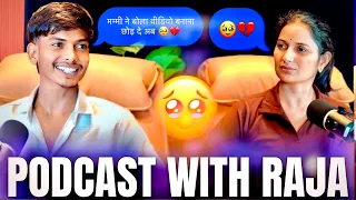 मम्मी ने बोला वीडियो बनाना छोड़ दे अब 🥹💔।। Podcast With Raja Ji || Getso Studio || 