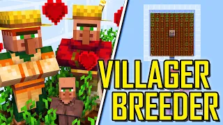 Minecraft - Einfacher & Unendlicher Villager Breeder - Tutorial 1.21