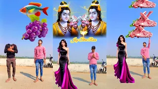 Ashish magic Jay Hanuman Gayn Gun Sagar Jai Shree Krishna Jay Shree Ram #shorts#fuuny#video