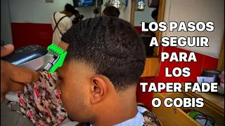 Los Taper FADE /COBIS altos\ CORTE muy utilizado en América LATINA TUTORÍAL DE BARBERÍA COMPLETO JC
