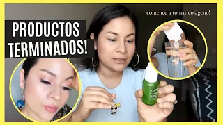 Esto HE USADO para una PIEL MÁS BONITA SIN MAQUILLAJE 😌 productos terminados 2022