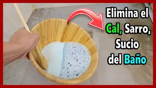Quita Todo el Cal , Manchas, Suciedad de tu Baño, de tu Ducha, Lava Manos, Inodoro y mucho mas.