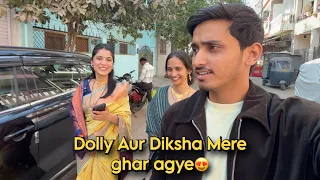 Diksha aur Dolly ne mujhe surprise diya😍@anujsinghviness @ddikshasoni1611 @dollypathak796