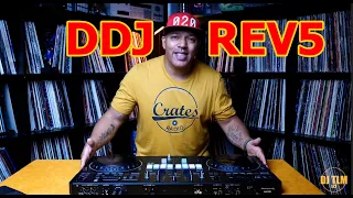 FIRST LOOK: THE PIONEER DJ DDJ-REV5 IS HERE! (My new favorite non-motorized controller)