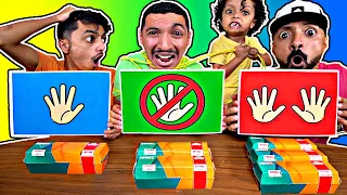 تحدي لاتختار الورقة الخطأ ❌|| لايفوتكم العقاب رمي بالنبيلة 🪂 في السماء 😱 🚀