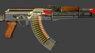 АК 47 Сборка разборка