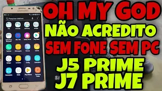 NOVO MÉTODO / SEM FONE / SEM PC : REMOVER CONTA GOOGLE J7 PRIME J5 PRIME NOVA ATUALIZAÇÃO