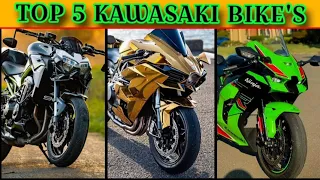 Top 5 Best Kawasaki Bike in 2025 ⚡ || Crazy Bike Fect