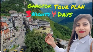 😊Gangtok tour plan 3 night 4 days #viral #vlog #gangtok