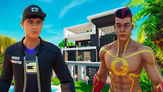Aquí no hay quien viva Fortnite 246 😎 BUGHA CONOCE A THEGREFG 😮