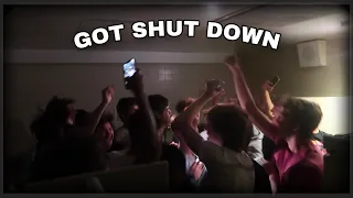 WE THREW A PARTY IN THE BATHROOM!!!
