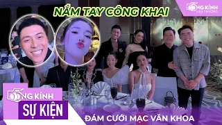 Bắt gặp Puka, Gin Tuấn Kiệt ÂU YẾM NHAU cực tình cảm đến tham dự ĐÁM CƯỚI CỔ TÍCH của Mạc Văn Khoa