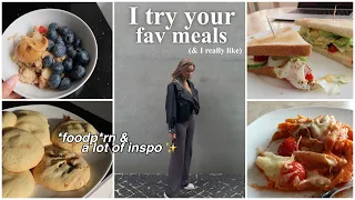 Ich teste die liebsten Rezepte meiner Follower (so delicious!!): food inspo incoming  -annso