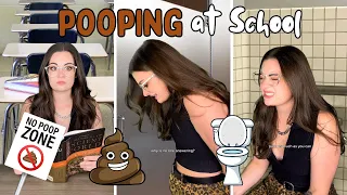 When You Have to POOP at School
