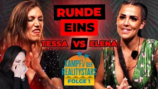 Biiidschhhh FIGHT Tessa vs. Elena | Tessa paranoid? Kampf der Realitystars | Reaktion Yvonne Mouhlen