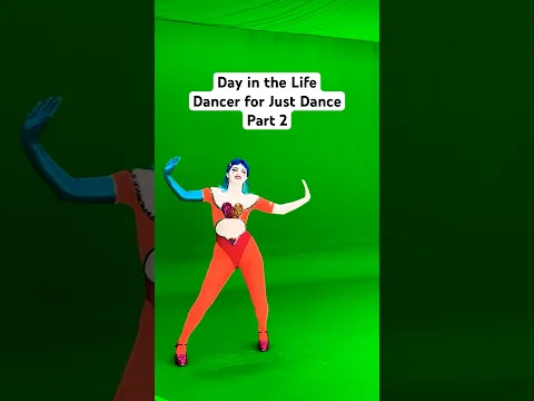 ❤️ Day in the Life as a Dancer for Just Dance (part 2) #justdance #behindthescenes