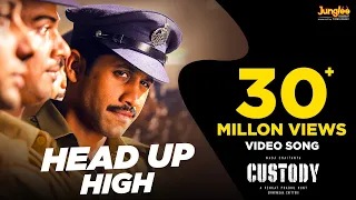 Head Up High Video Song (Telugu) | Custody | Naga Chaitanya | Krithi Shetty | Venkat Prabhu | YSR