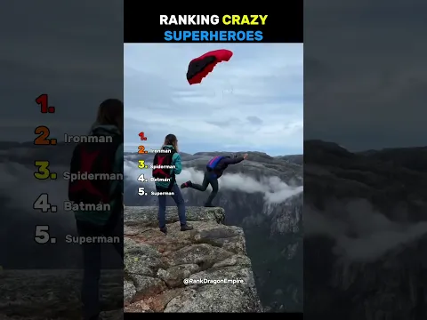 Ranking Crazy Superheroes