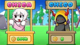 CHICO vs CHICA EN PLS DONATE - A QUIEN LE DONAN MAS ROBUX?