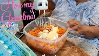 GRANDMA'S SWEET POTATO BREAD || GRANDMA'S COOKING