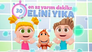 Kukili eğitici çizgi film en az yarım dakika elini yıka şarkısı ile çocuklar el yıkama öğreniyor