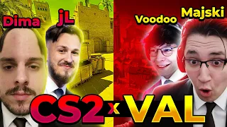 CS2 PROS TRY VALORANT