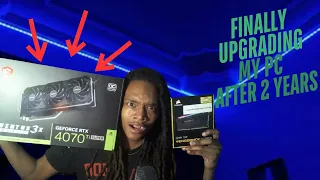 Unboxing the Geforce RTX 4070 Ti SUPER & MORE