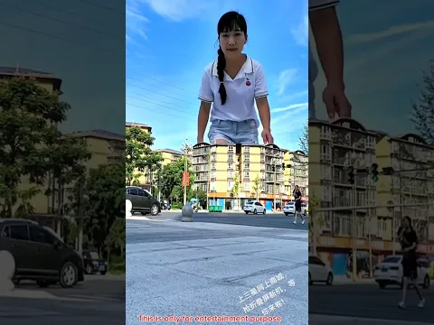 يا إلهي! أراد أن يأخذ المبنى معه! 😱🏢#shorts