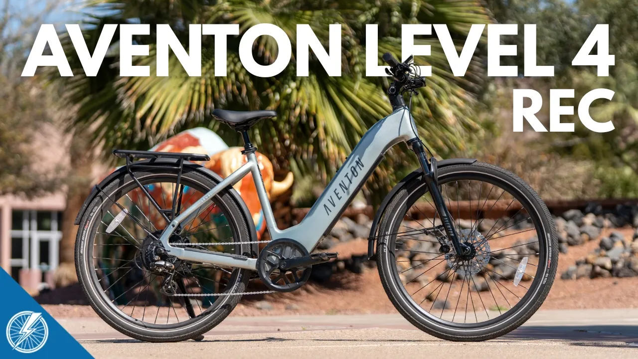 Vid�o-Test de Aventon Level 4 par Electric Bike Report