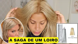 DESISTI DAS LUZES {PARTE 1} | Com Tinta Keune 1531