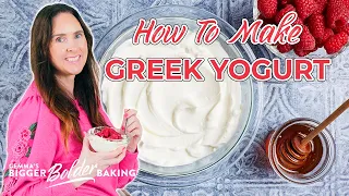 How to Make Greek Yogurt with Just 2 Ingredients!