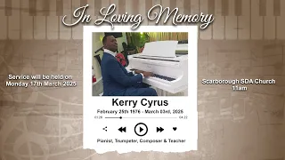 Celebrating The Life of Kerry Cyrus