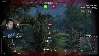 بث مباشر لعبة world of tanks