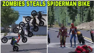 GTA 5 Iron man Helps Spiderman #akgamesauto #gta5funny #gta5shorts #gta5mods #shorts #trending #gta5