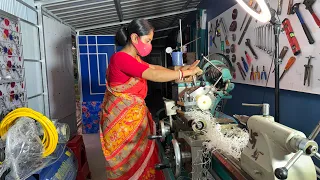 Lift Pulley Making For Lathe Machine Full Complete Video | R.S Electrical Adviser 