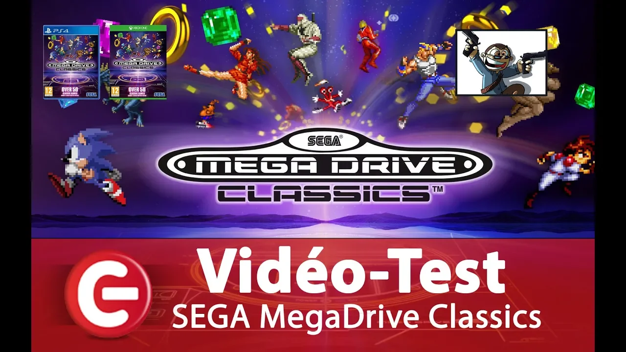 Vido-Test de Sega Mega Drive Classics par ConsoleFun