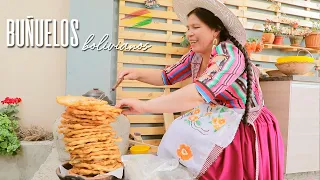 BUÑUELOS BOLIVIANOS🇧🇴 - hechos a la leña
