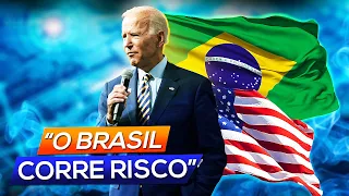JOE BIDEN ALERTA: "O Brasil CORRE RISCO e enviarei meu Conselheiro de Segurança " (Felipe Dideus)