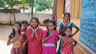 తెలుగుతోట --1 : "అమ్మఒడి" అభినయగేయం, Ptd by BIKKI SREENIVASULU. Anantapur.