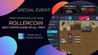🪙 RollerCoin is the best crypto faucet of all time! Free Crypto and big event!