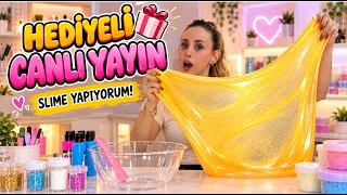 🎁 HEDİYELİ CANLI YAYIN! 😍 SLİME CHALLENGE BAŞLIYOR