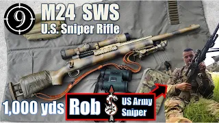 M24 SWS [Sniper Weapon System] 1,000yds: Practical Accuracy (Feat. Rob Ski - U.S. Army Sniper)