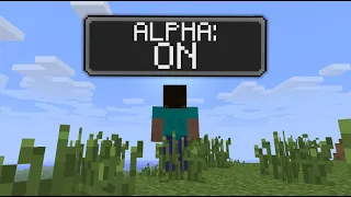 BEATING OLD MINECRAFT... (ft: @Gr3yyyyyyyy)