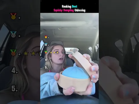 Ranking Best Squishy Dumpling Unboxing!