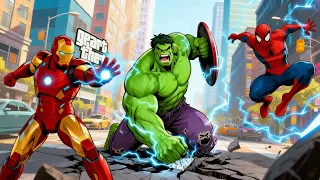SPIDER-MAN, IRON MAN, HULK 🎮📺 GAME ANIMATION Ep.8