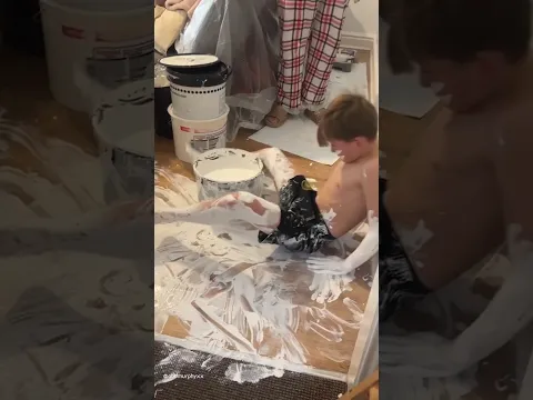 Painting Room Ends In Disaster 😂